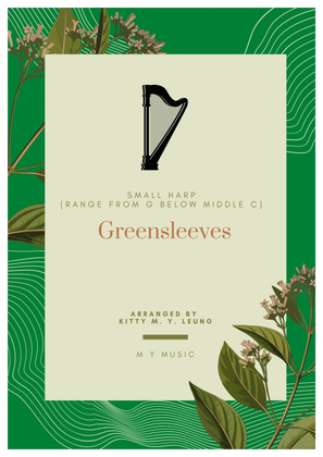 Greensleeves - Small Harp (from G below Middle C)