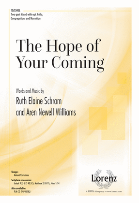Book cover for The Hope of Your Coming