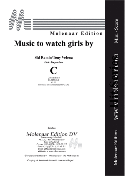 Music to Watch Girls by image number null