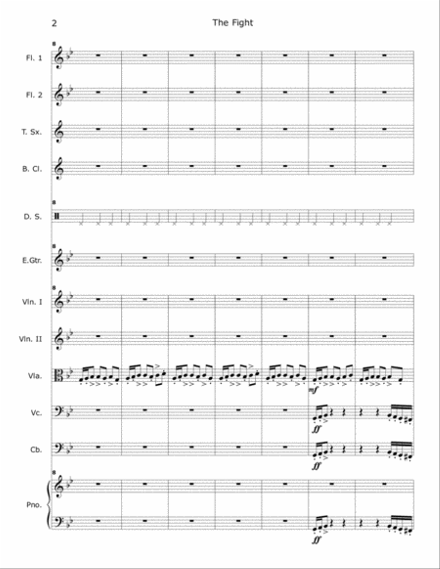 The Fight Chamber Orchestra scores gallery preview page 6