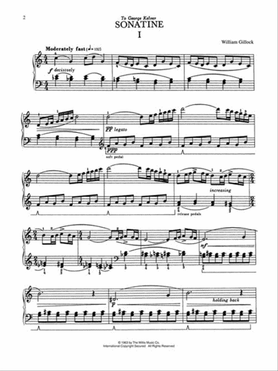 Sonatine Piano scores gallery preview page 2