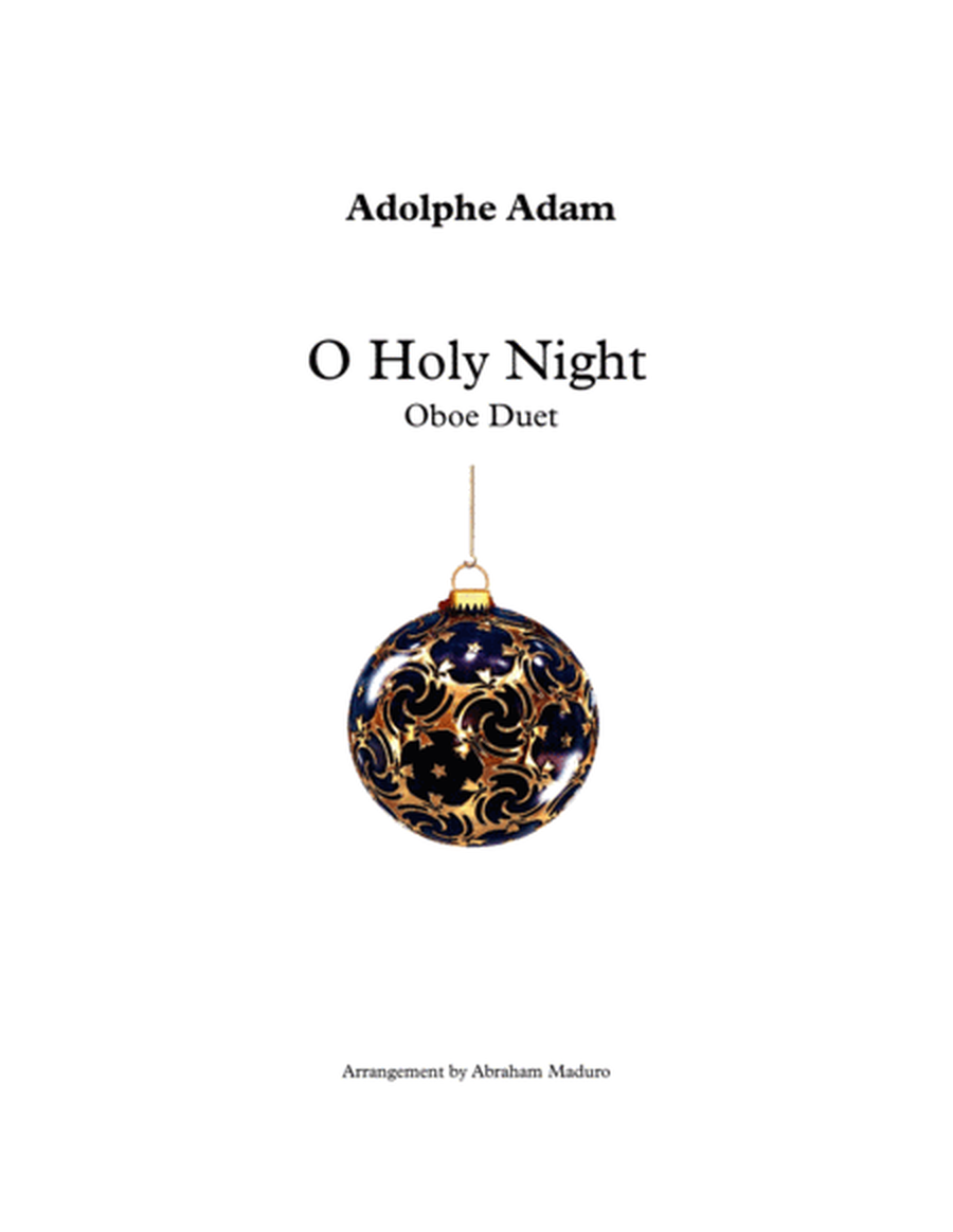 O Holy Night Oboe Duet-Two Tonalities Included image number null