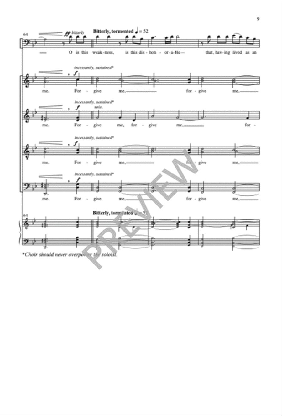 The Last Letter Divisi scores gallery preview page 10
