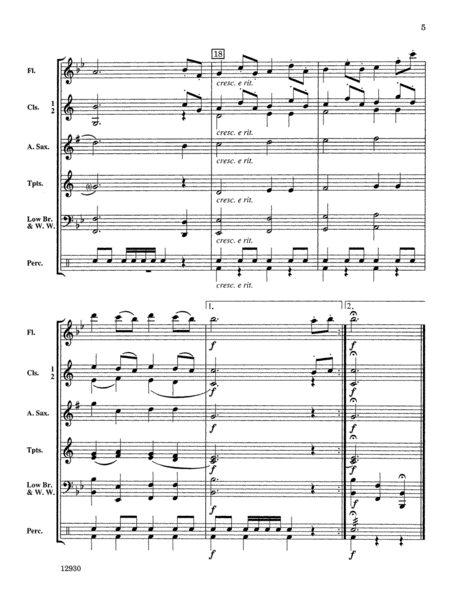 A Suite of Baroque Dances: Score