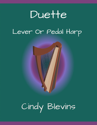 Book cover for Duette, original harp solo