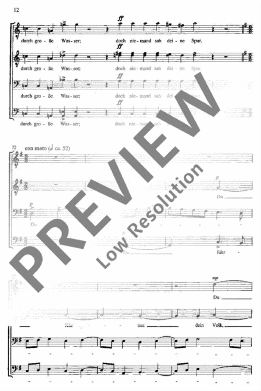Psalm 77 TTBB scores gallery preview page 12