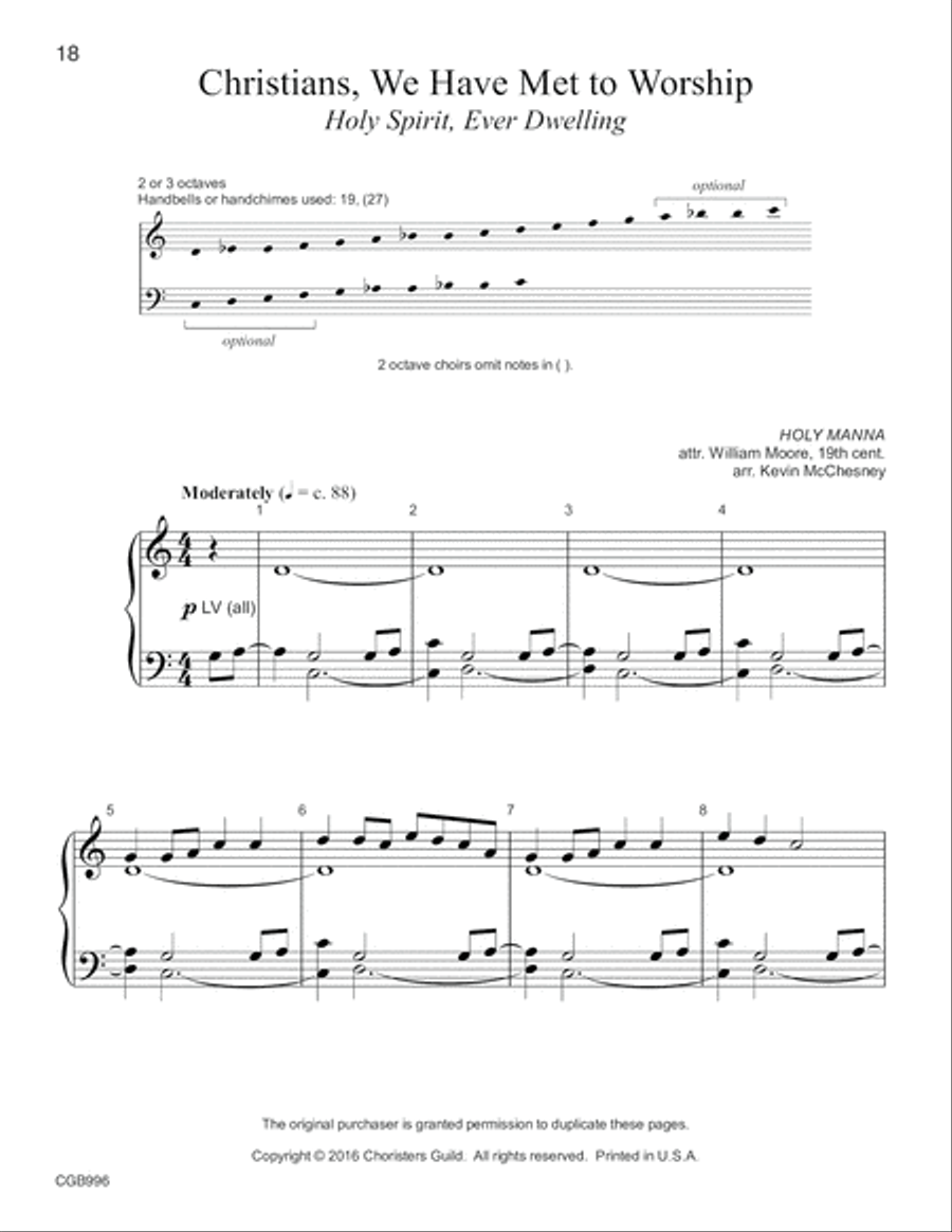 God Reigns, Let Earth Be Glad (2-3 octaves) 3-Octaves scores gallery preview page 7