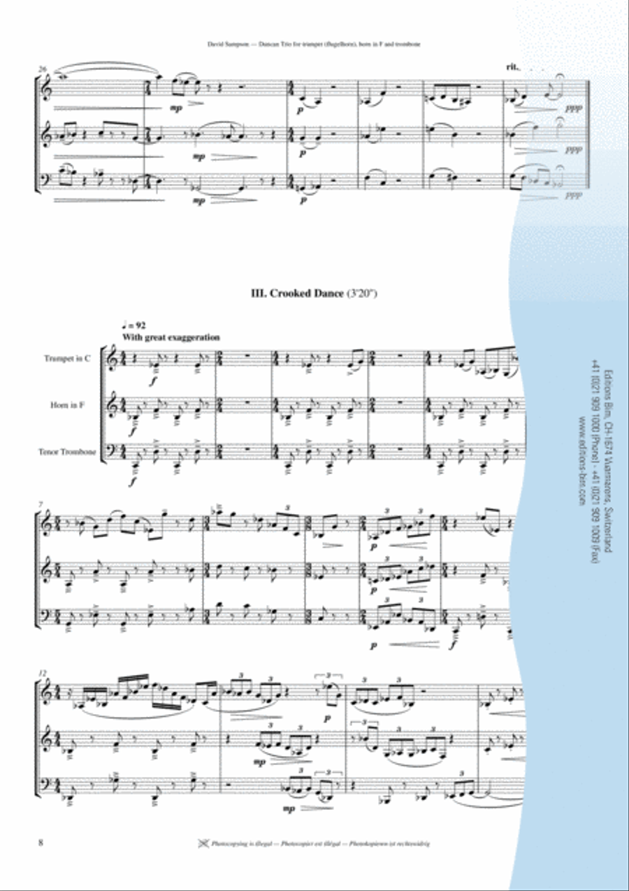 Duncan Trio Horn scores gallery preview page 5