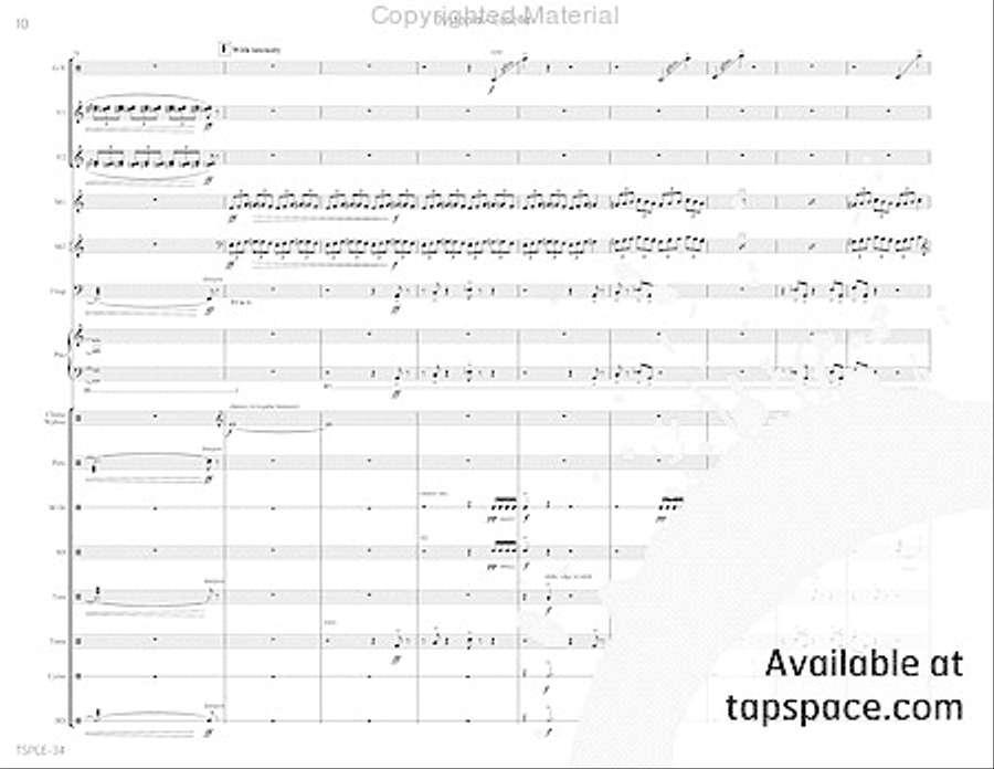 Dystopia Dystopia Percussion Ensemble scores gallery preview page 15