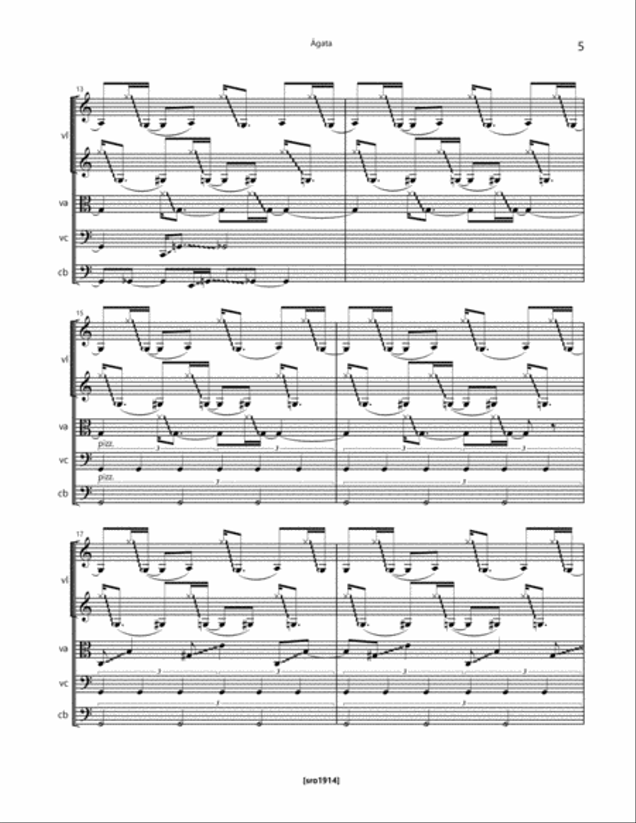 Agata String Orchestra scores gallery preview page 5