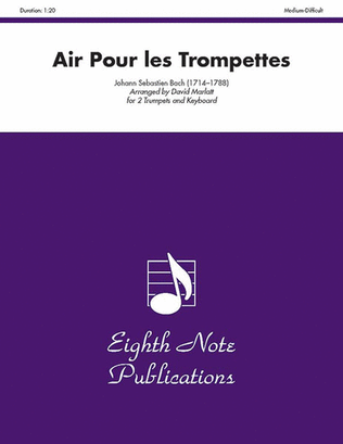 Book cover for Air Pour les Trompettes