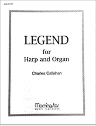 Book cover for Legend for Harp and Organ