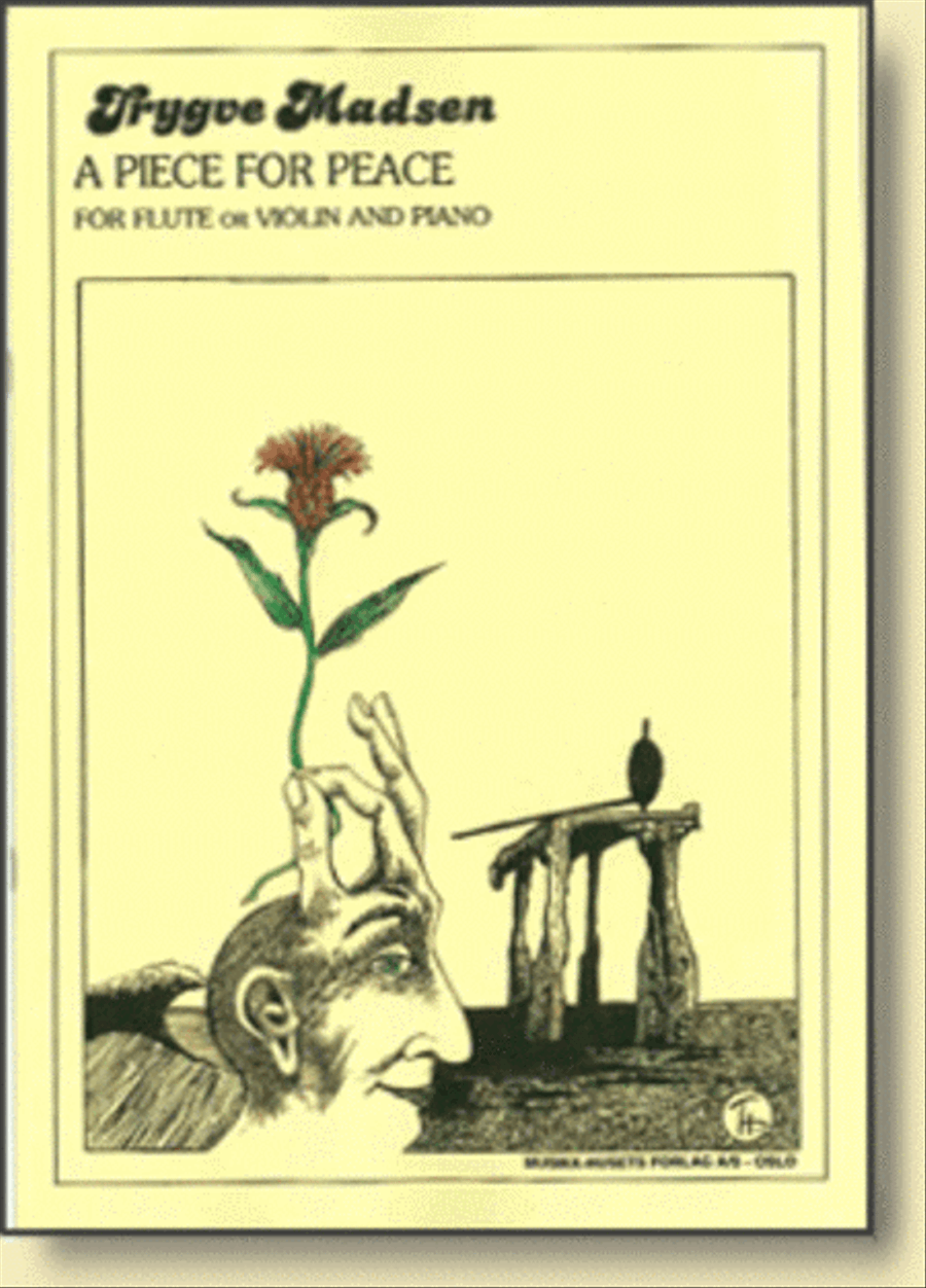 A Piece for Peace A Piece for Peace Flute scores gallery preview page 1