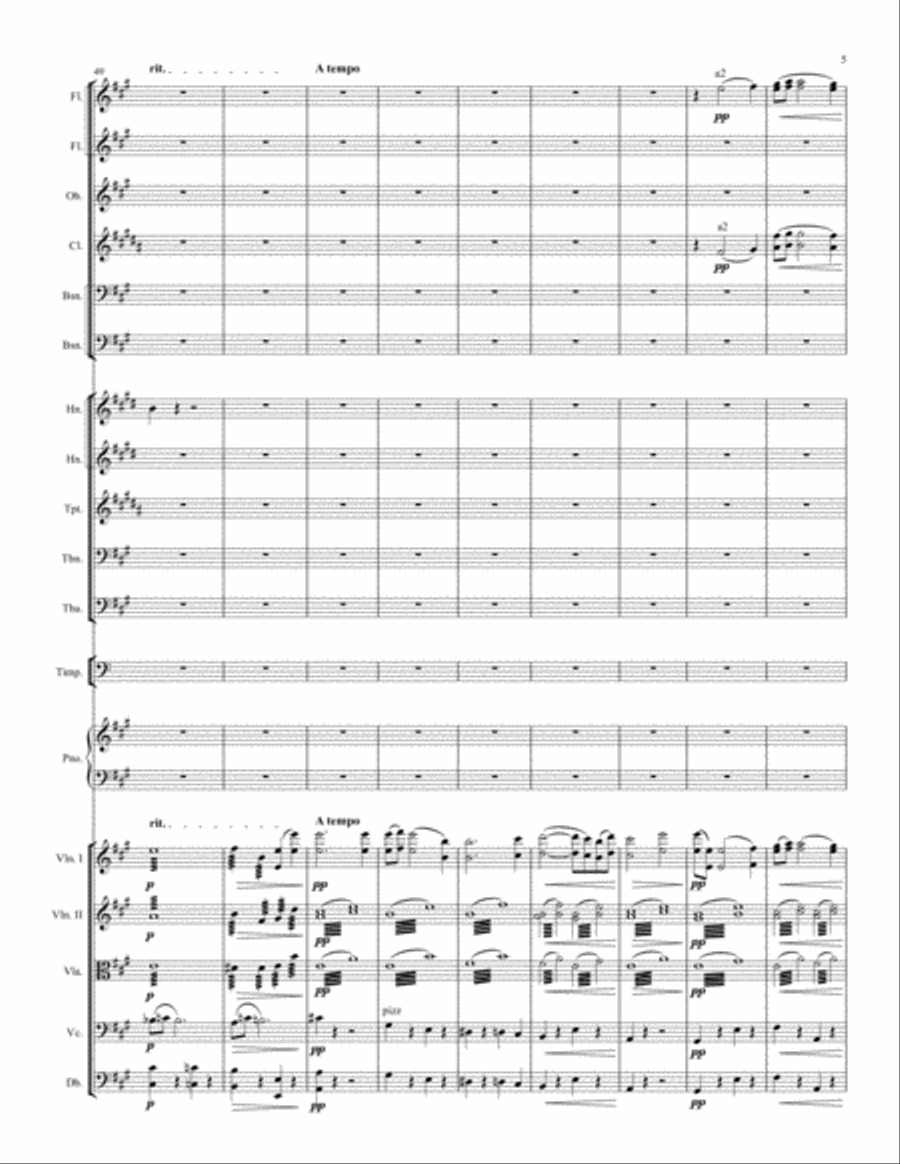 Isle Haute Full Orchestra scores gallery preview page 5