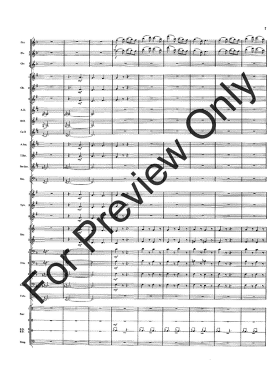 Gaelic Rhapsody - Full Score