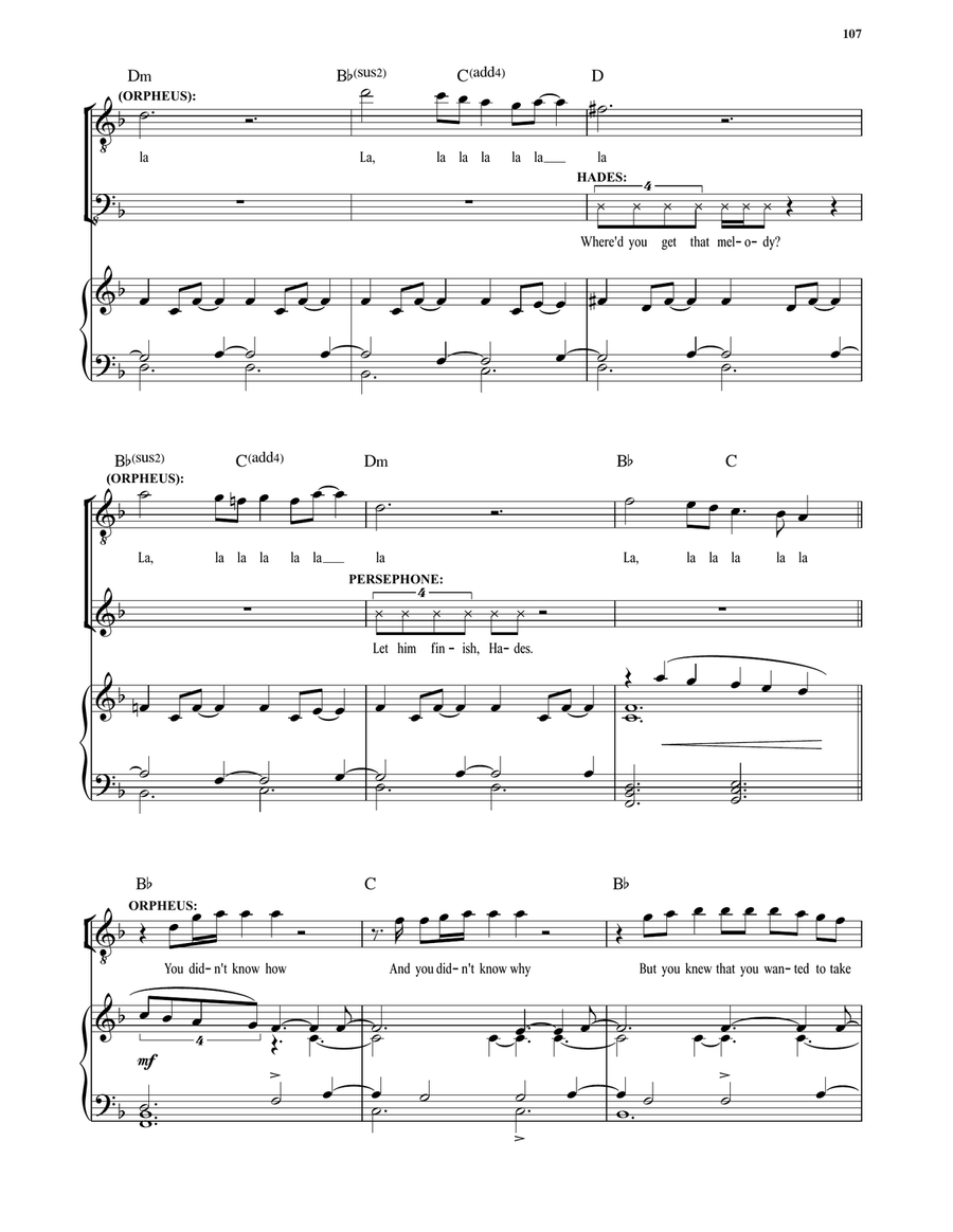 Epic III (from Hadestown) Voice scores gallery preview page 3