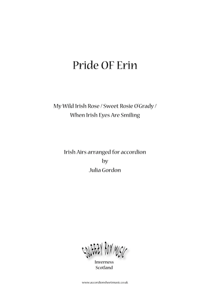 Pride Of Erin (My Wild Irish Rose / Sweet Rosie O'Grady / When Irish Eyes Are Smiling) image number null