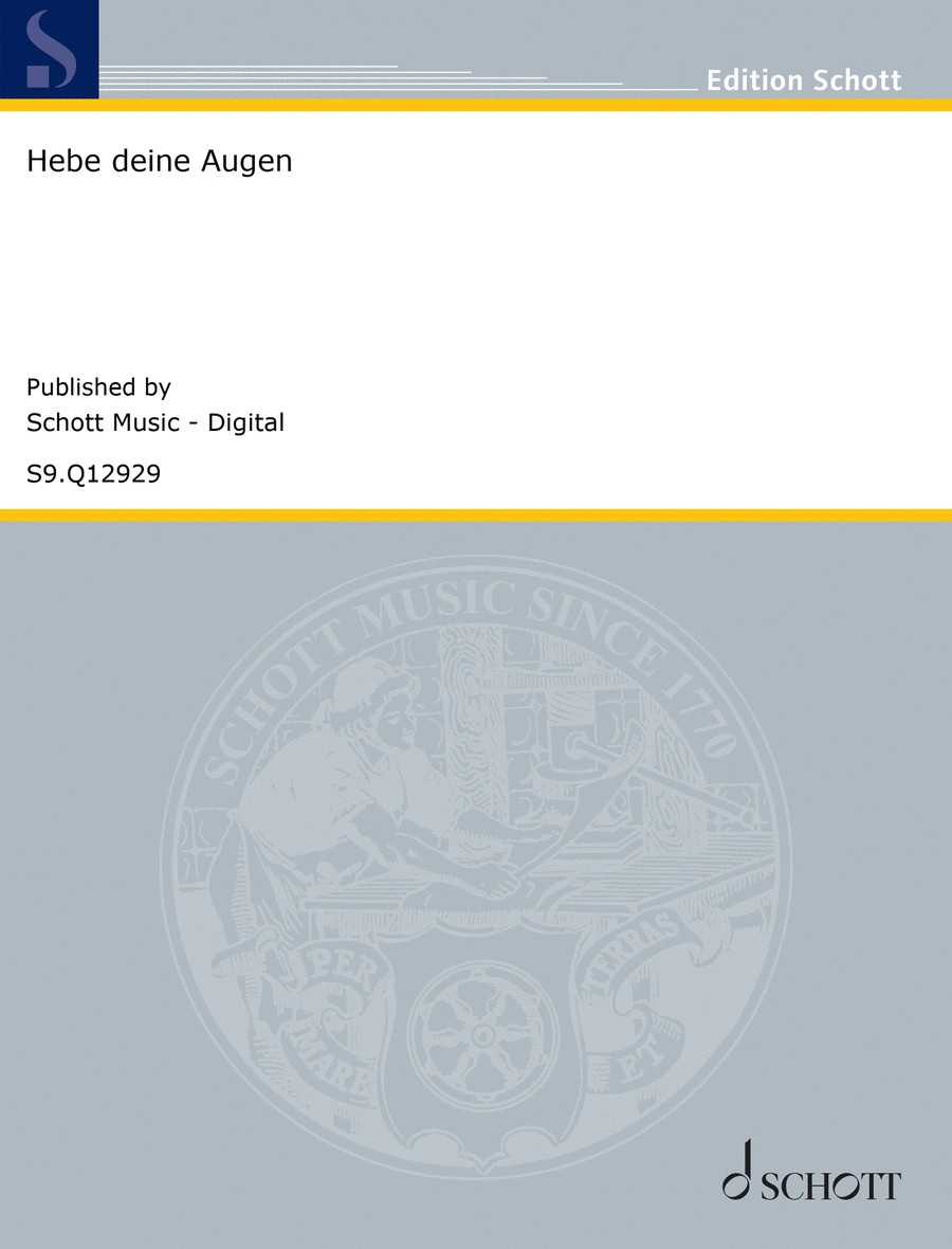 Hebe deine Augen Hebe deine Augen A Cappella scores gallery preview page 1