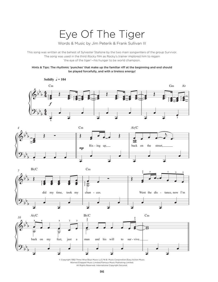 Eye Of The Tiger
