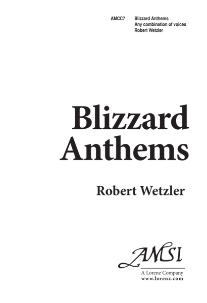 Blizzard Anthems