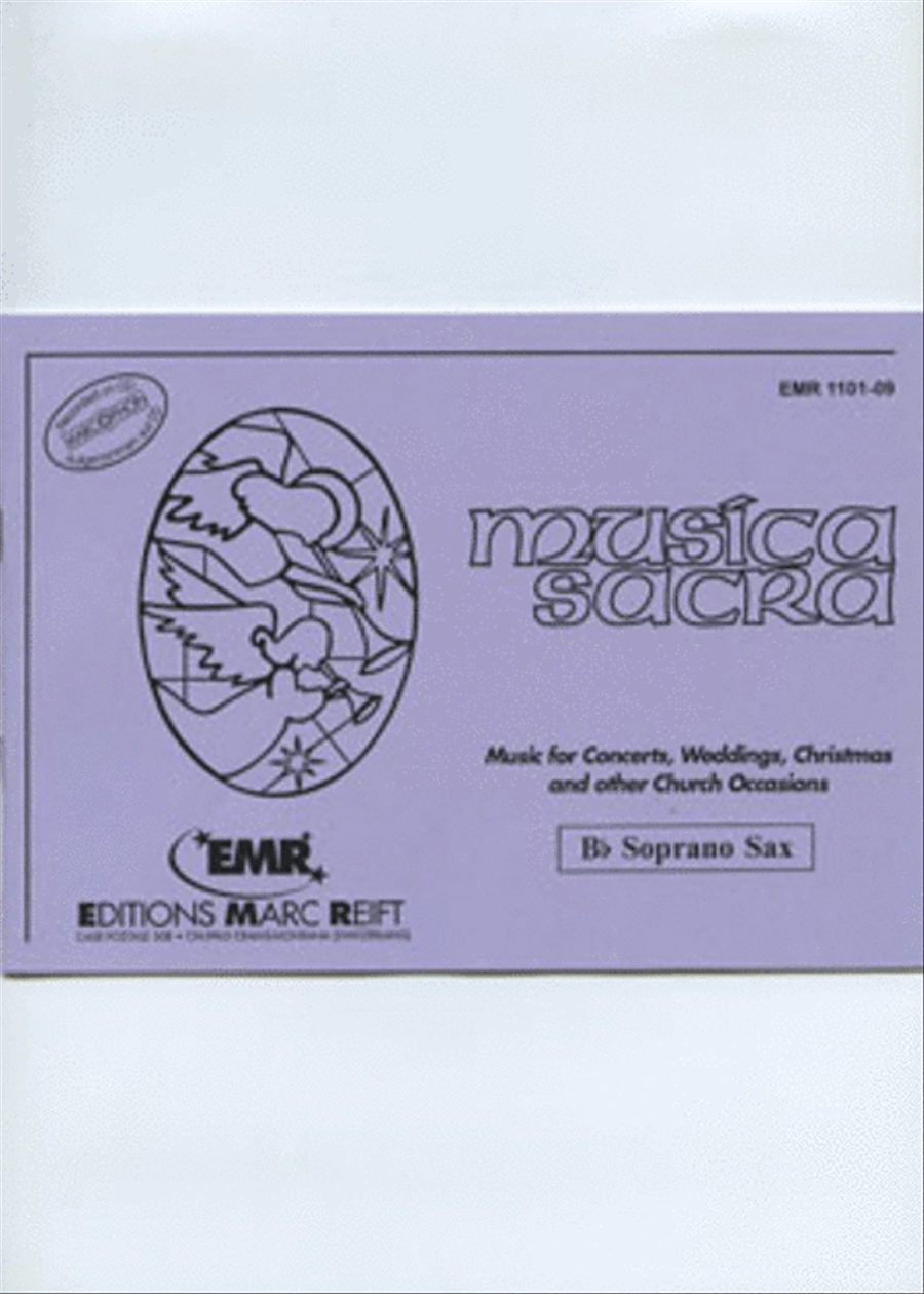 Musica Sacra Musica Sacra Concert Band scores gallery preview page 1