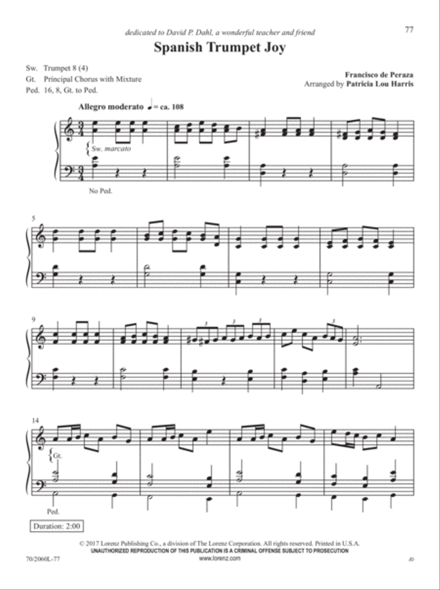 Easy Organ Library, Vol. 62 Organ Solo scores gallery preview page 45