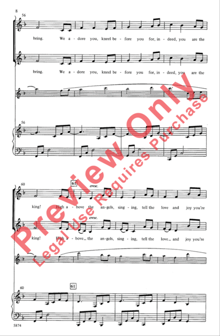 Child of Peace Child of Peace 2-Part scores gallery preview page 8