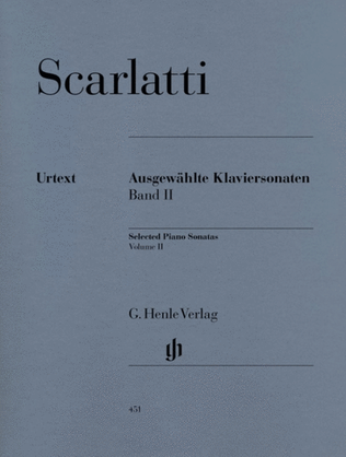 Book cover for Scarlatti - Selected Sonatas Vol 2 Ed Johnsson