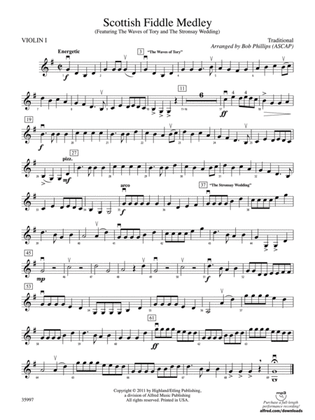 Scottish Fiddle Medley: 1st Violin
