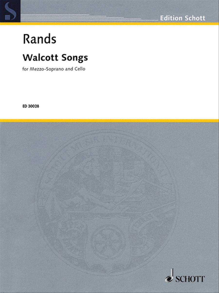 Walcott Songs Mezzo-Soprano Voice scores gallery preview page 1