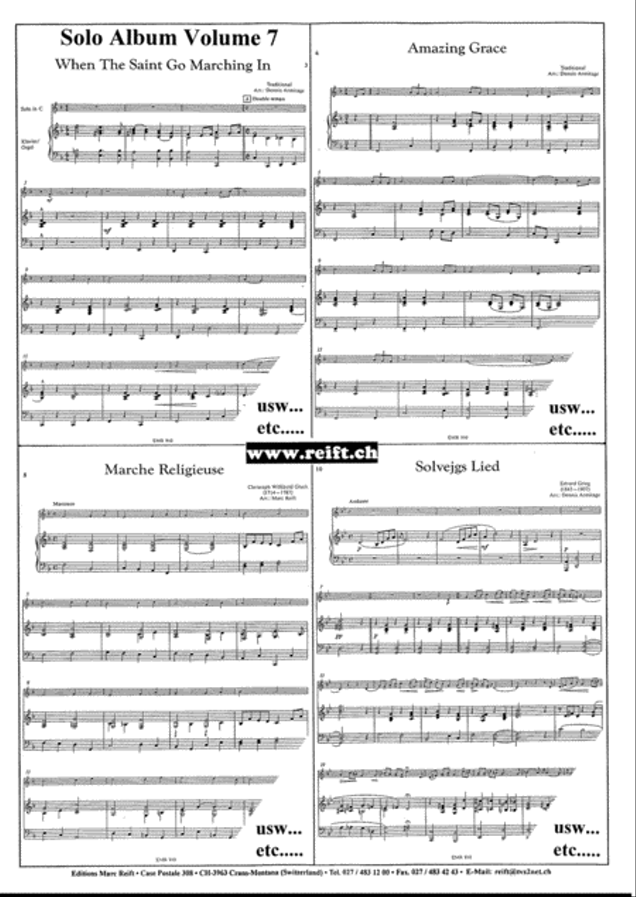 Solo Album (Vol. 1-10 + 2 CDs) by Dennis Armitage Bassoon Solo - Sheet Music page 21