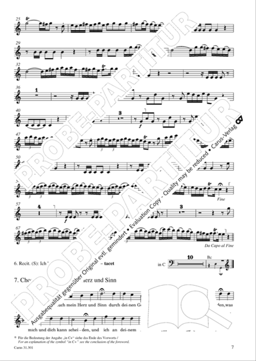 Bach for Brass 1: Cantatas I Voice scores gallery preview page 16