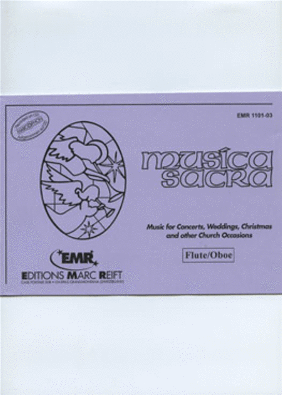 Musica Sacra Musica Sacra Concert Band scores gallery preview page 1