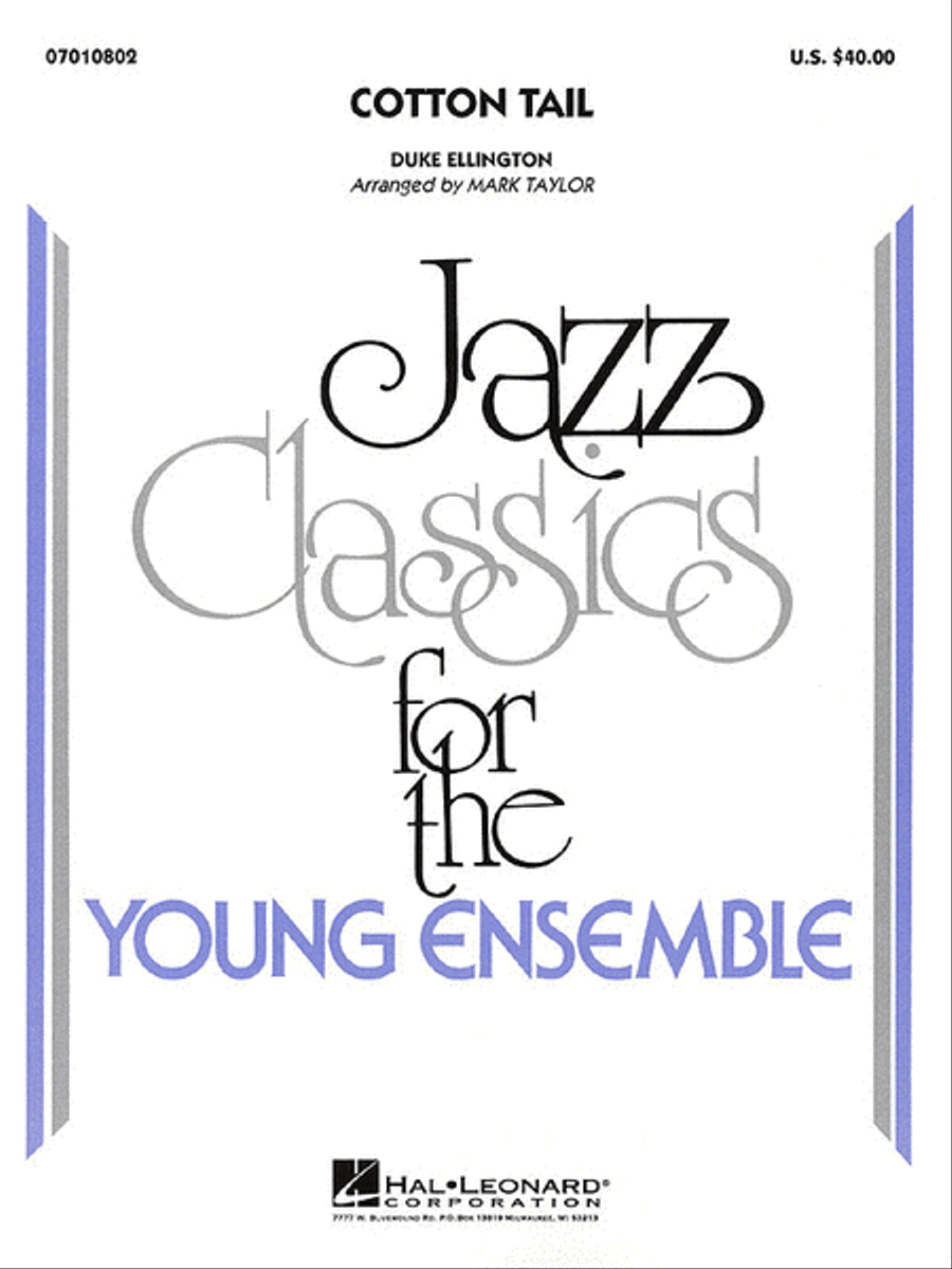 Cotton Tail Cotton Tail Jazz Ensemble scores gallery preview page 1