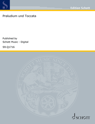 Book cover for Präludium und Toccata