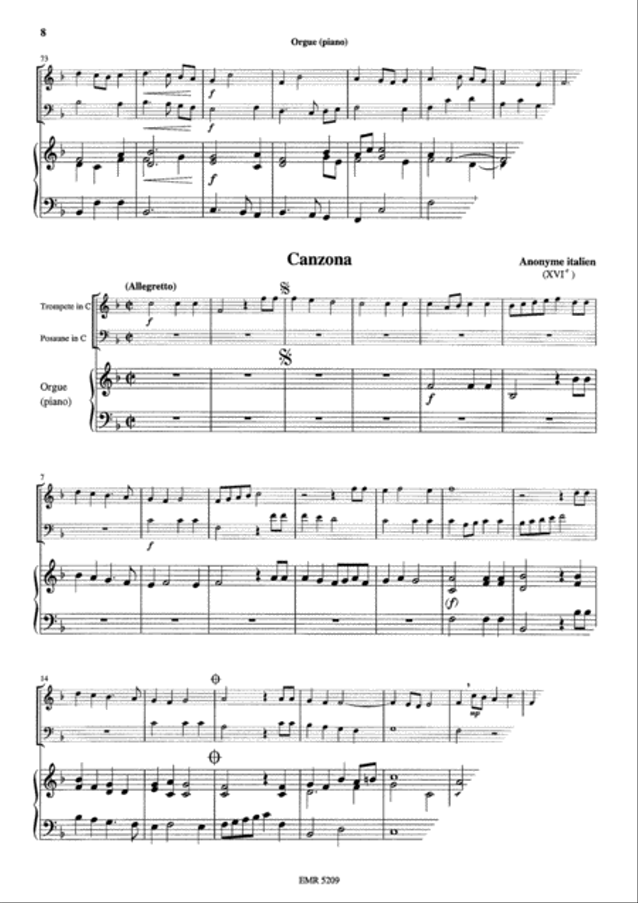 10 Duos Brass Ensemble scores gallery preview page 8