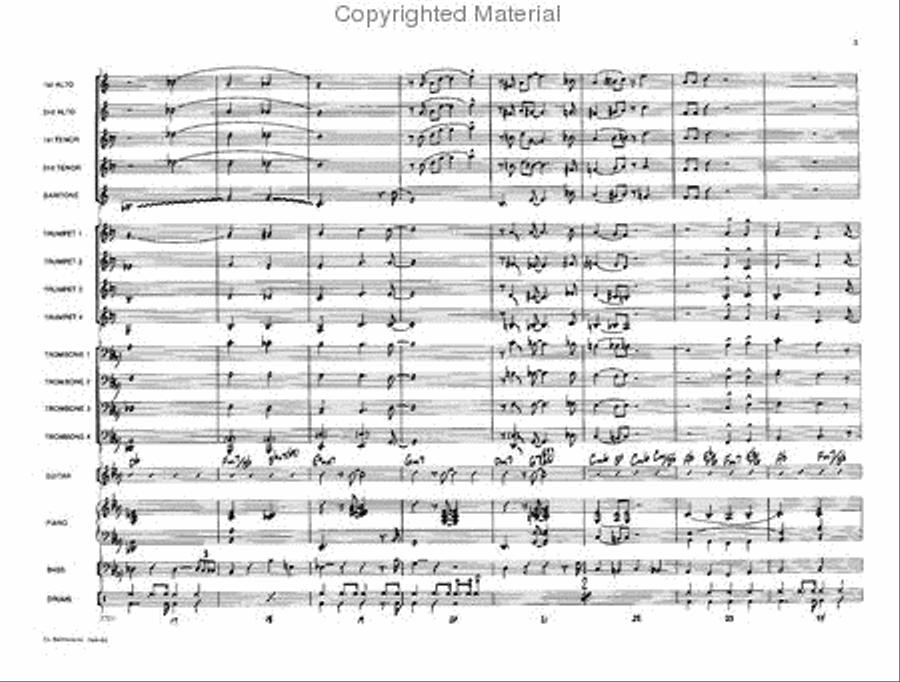 Travelin' Home Travelin' Home Jazz Ensemble scores gallery preview page 4