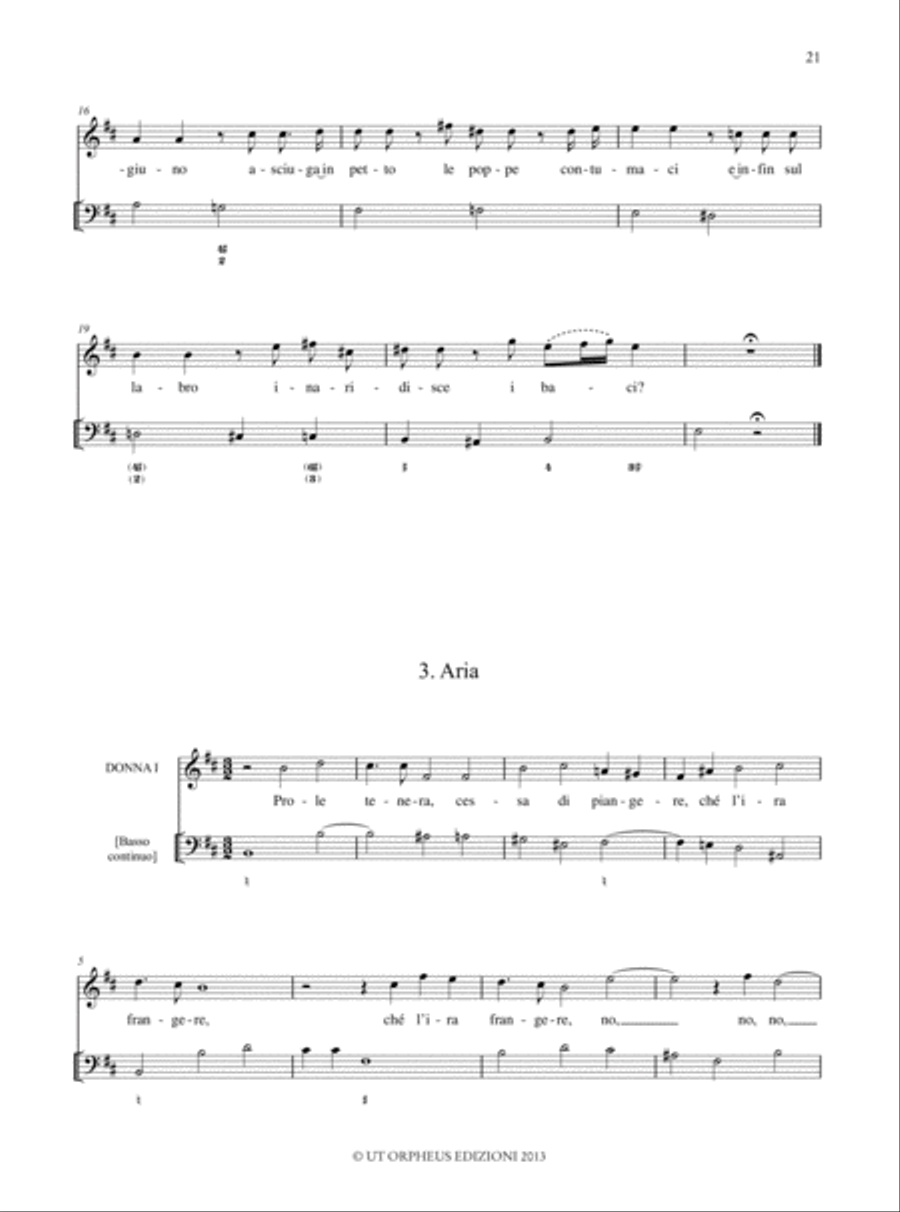 La profezia d’Eliseo nell’assedio di Samaria (Modena 1686). Critical Edition Choir scores gallery preview page 8