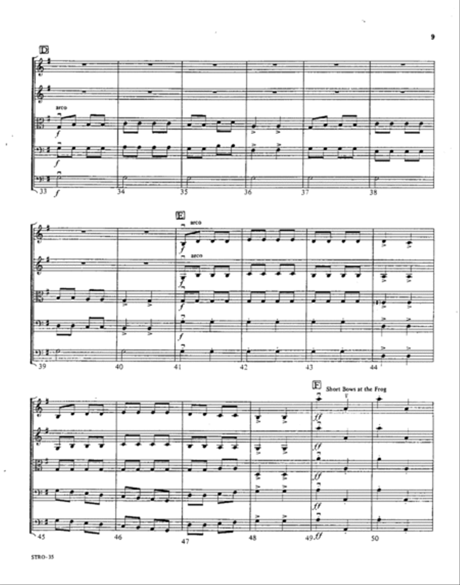 Ukrainian Folk Songs Orchestra scores gallery preview page 8