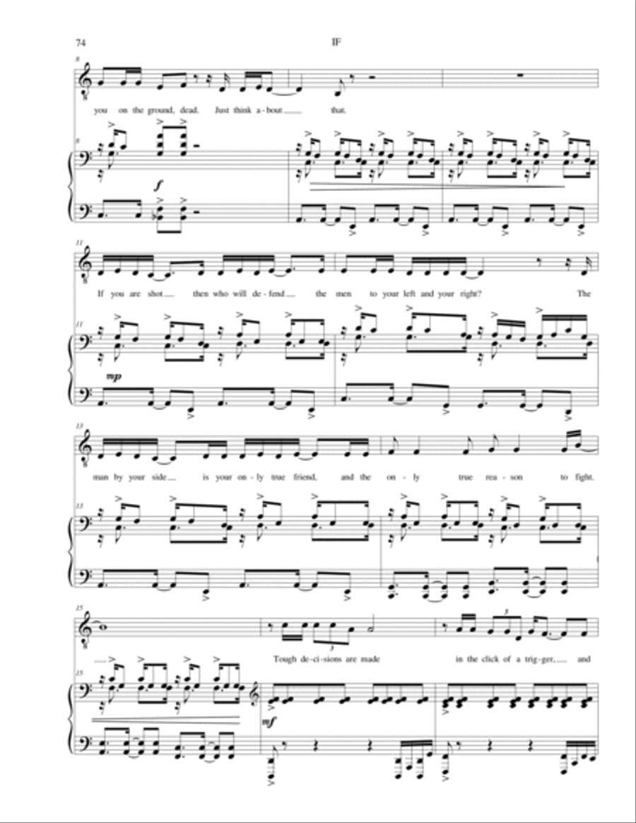 If Voice Solo scores gallery preview page 2