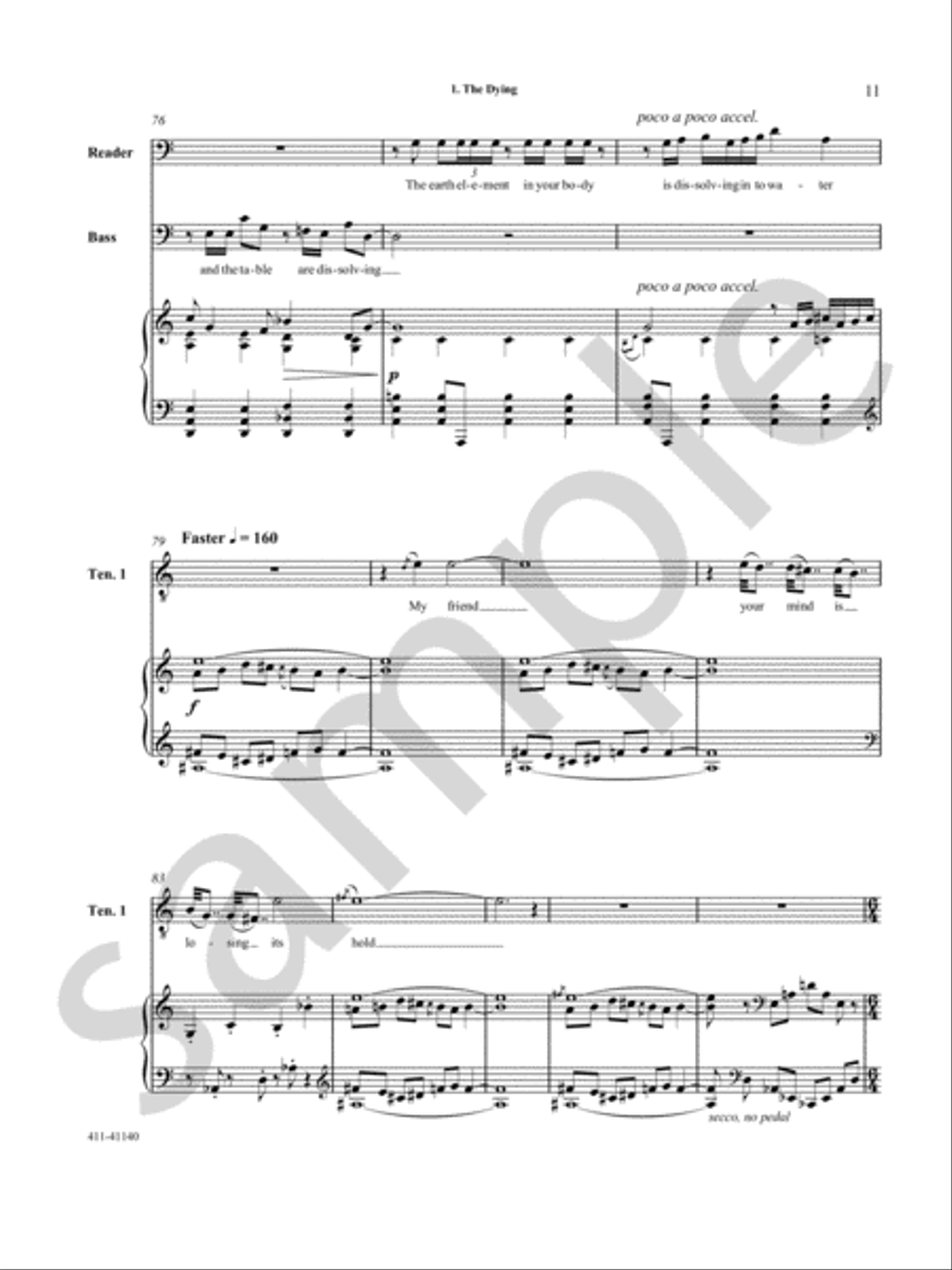 The Tibetan Book of the Dead The Tibetan Book of the Dead B-Flat Clarinet scores gallery preview page 9