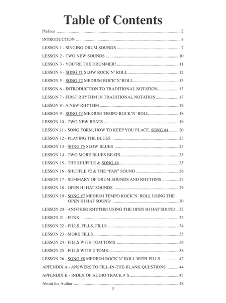 Drums From Day One Drum Set scores gallery preview page 4