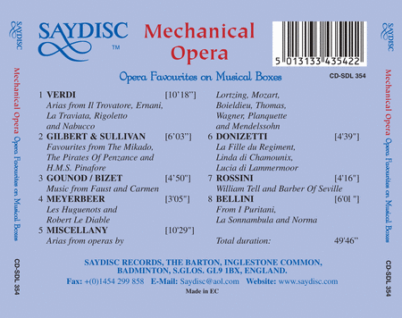 Mechanical Opera