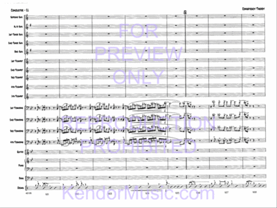 Conspiracy Theory Jazz Ensemble scores gallery preview page 23