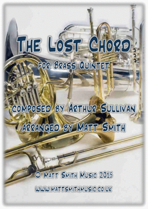 The Lost Chord by Arthur Sullivan - BRASS QUINTET
