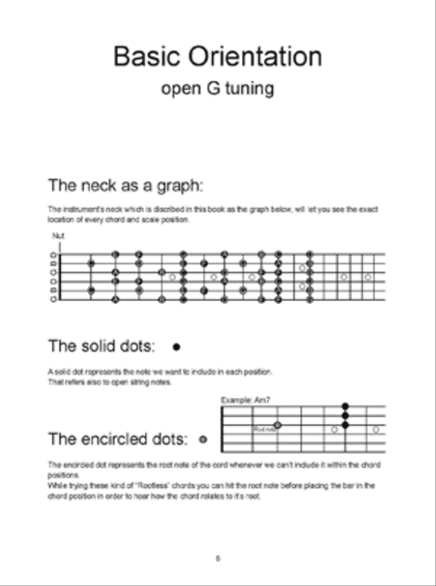 Chords and Scales for Dobro and Lap Steel Guitar Acoustic Guitar scores gallery preview page 3