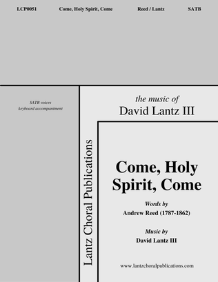 Book cover for Come, Holy Spirit, Come