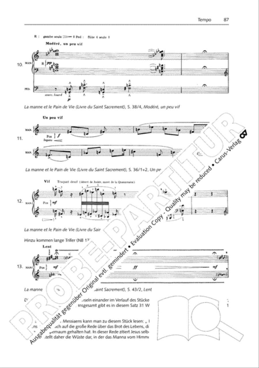 Orgelschule zur historischen Auffuhrungspraxis Organ Solo scores gallery preview page 88