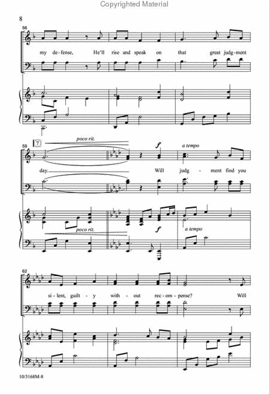 I Will Not Stand Alone Divisi scores gallery preview page 7