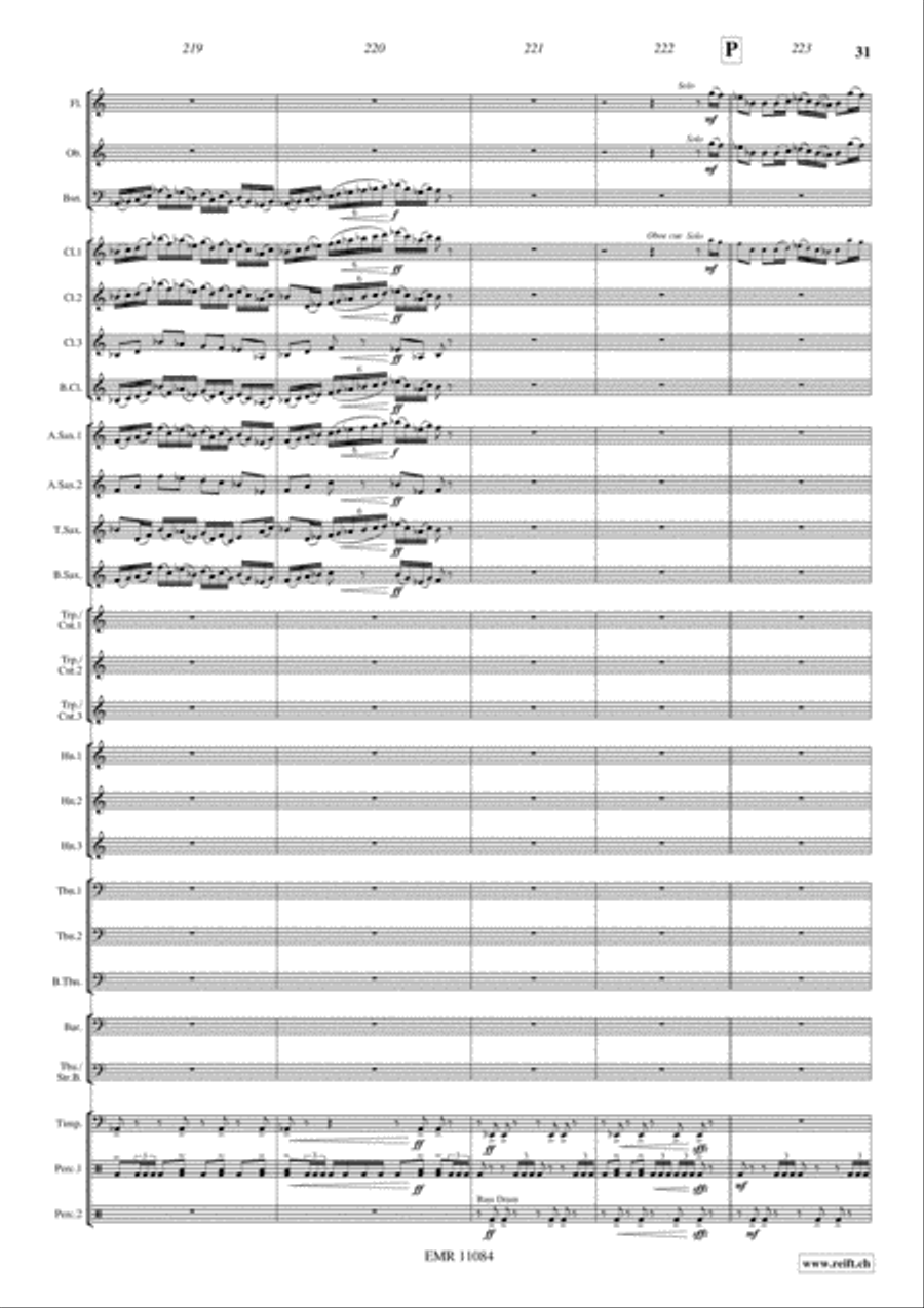 Celtica Concert Band scores gallery preview page 31